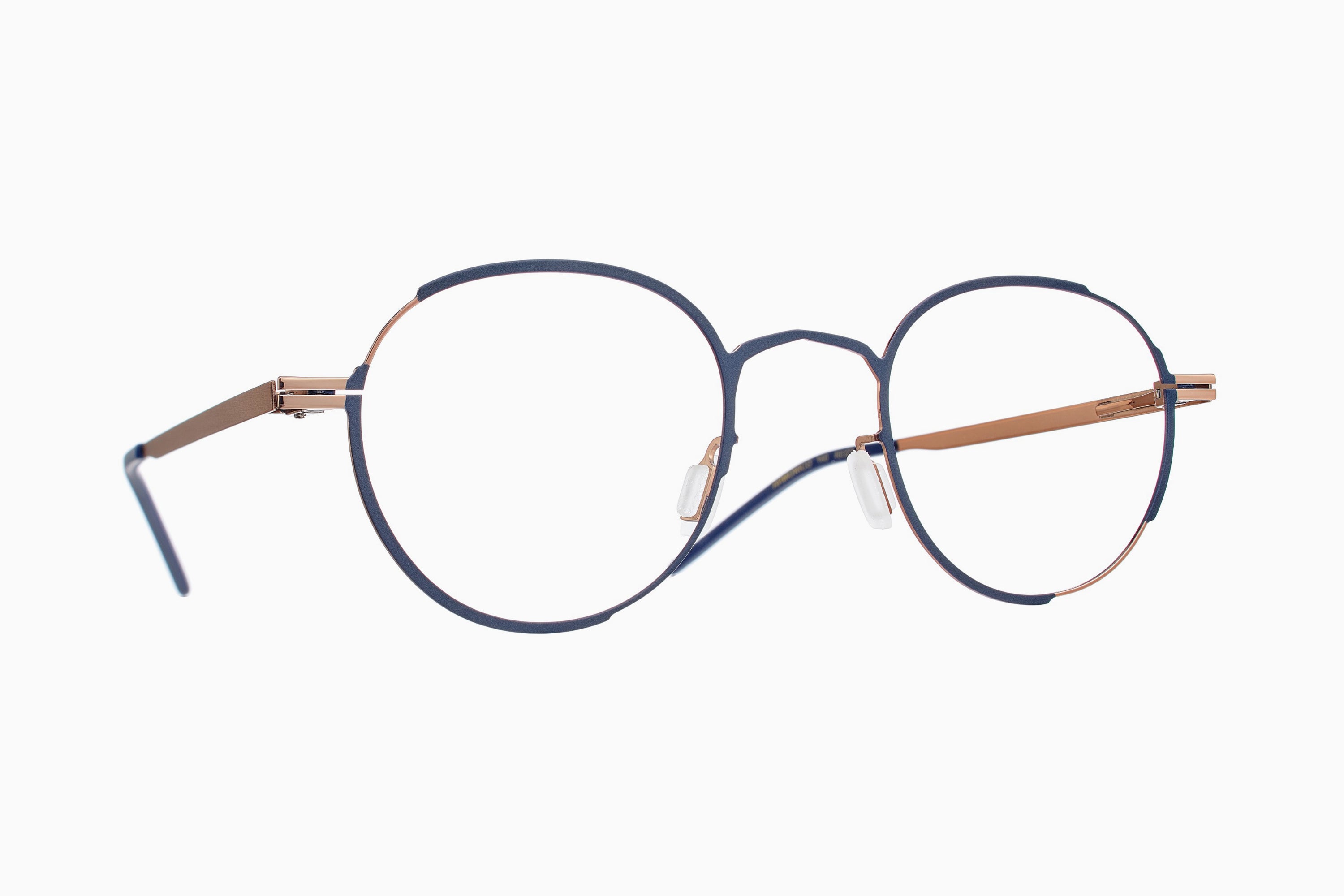 BRONZE / BLEU COBALT