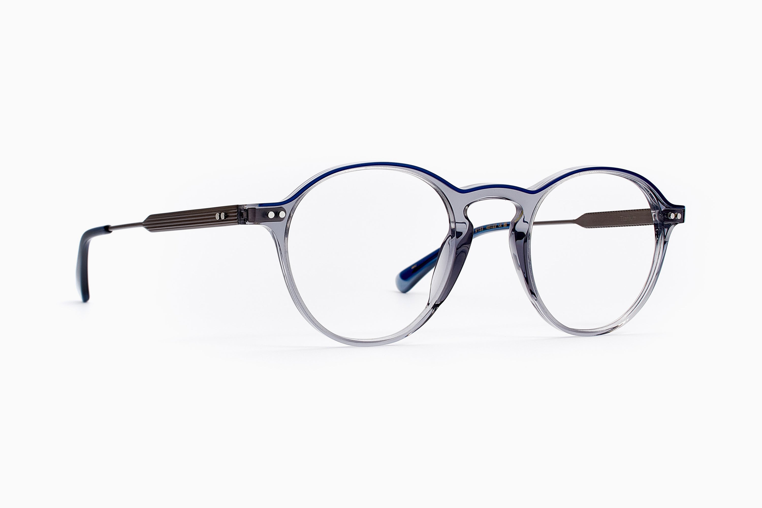 BLEU NACRE / GRIS CRISTAL