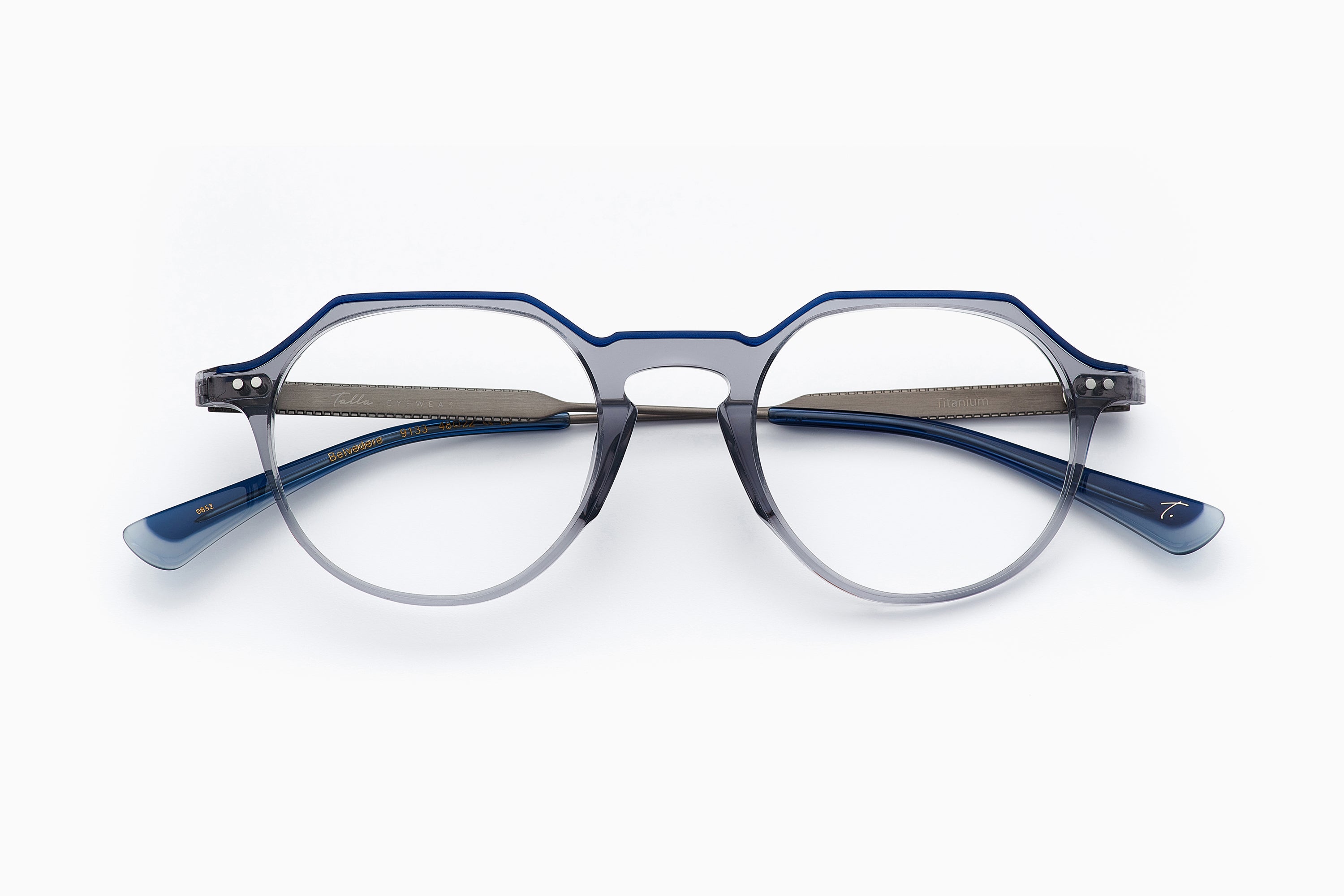 BLEU NACRE / GRIS CRISTAL