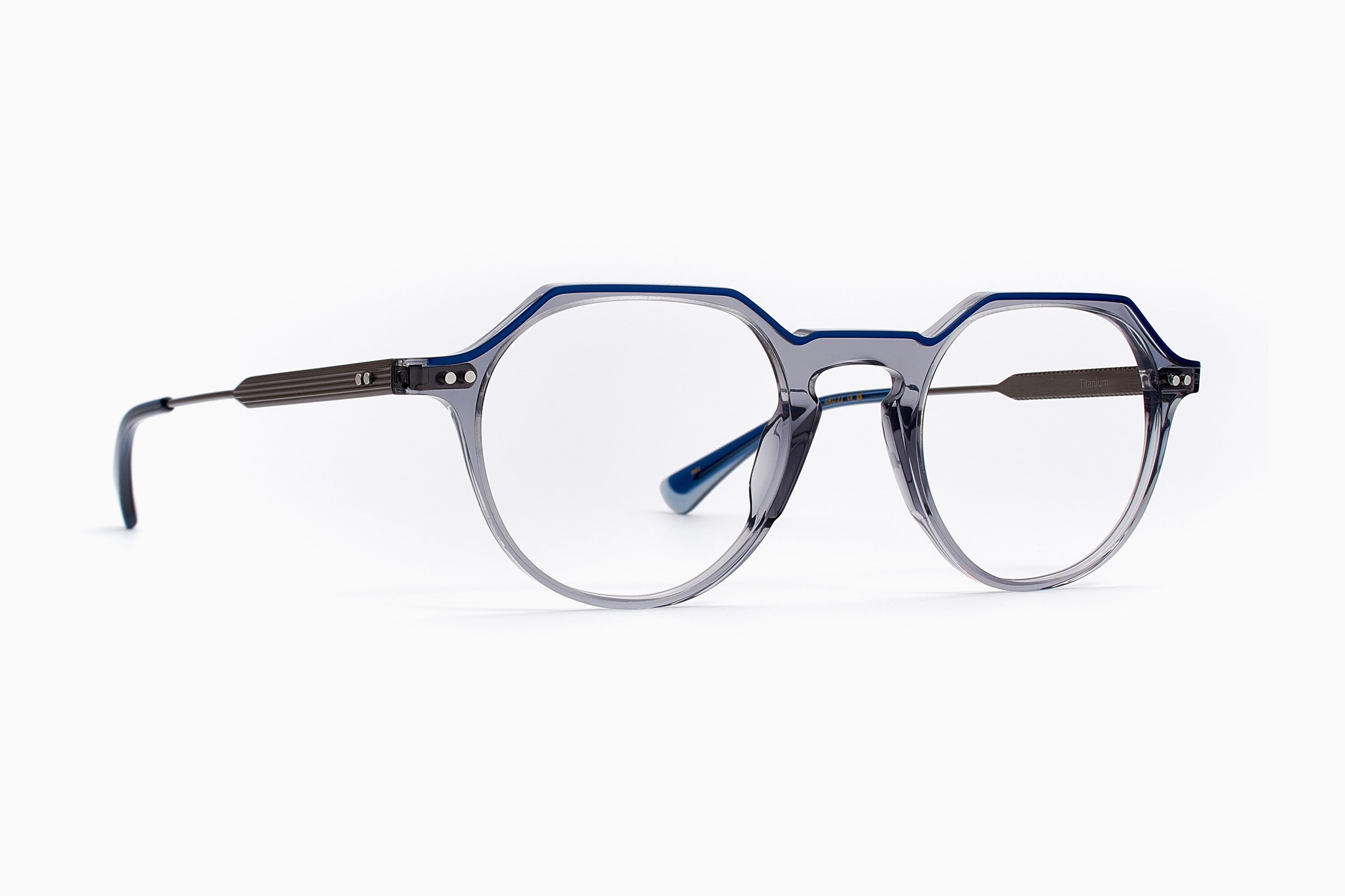 BLEU NACRE / GRIS CRISTAL