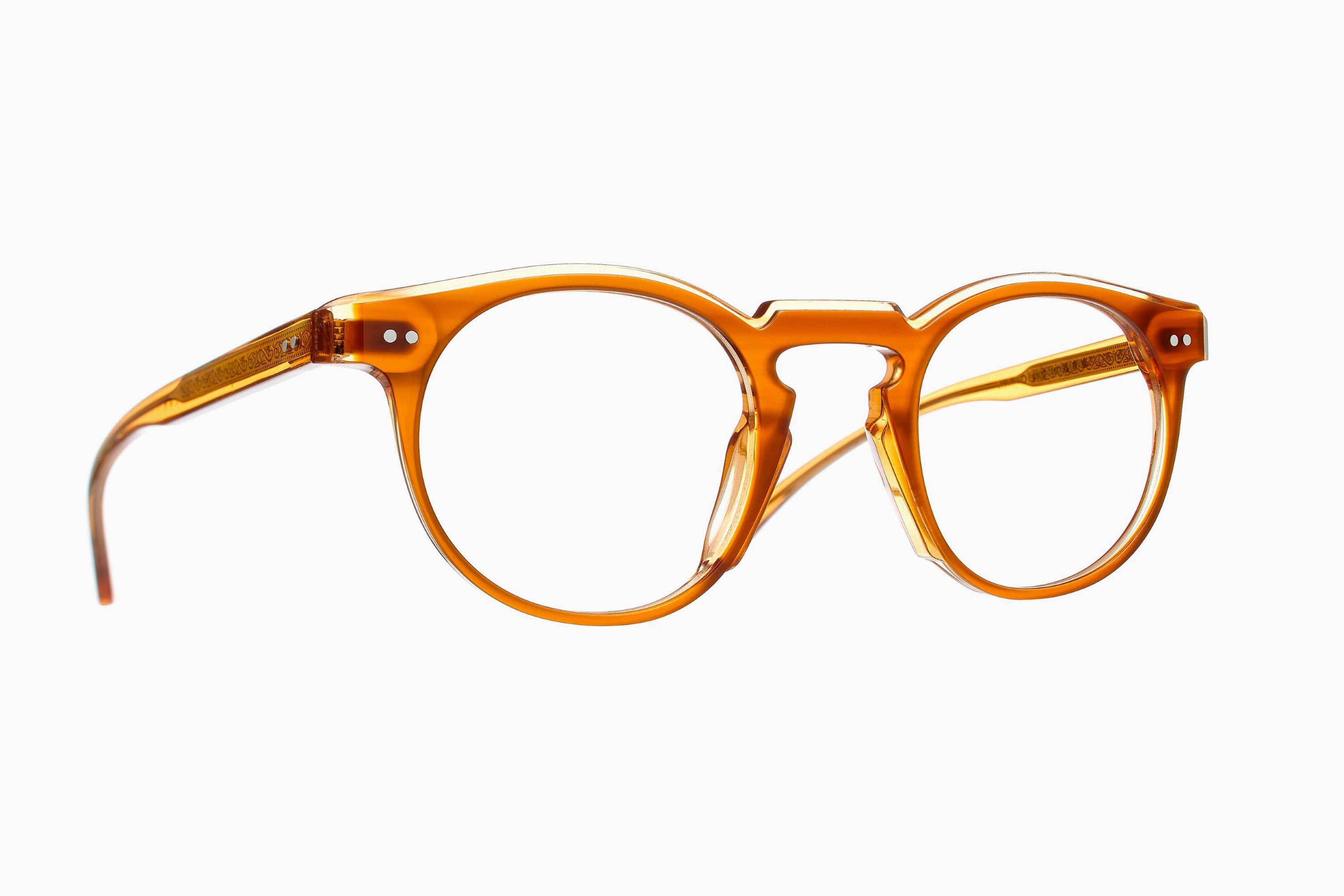 MARRON / ORANGE MIEL
