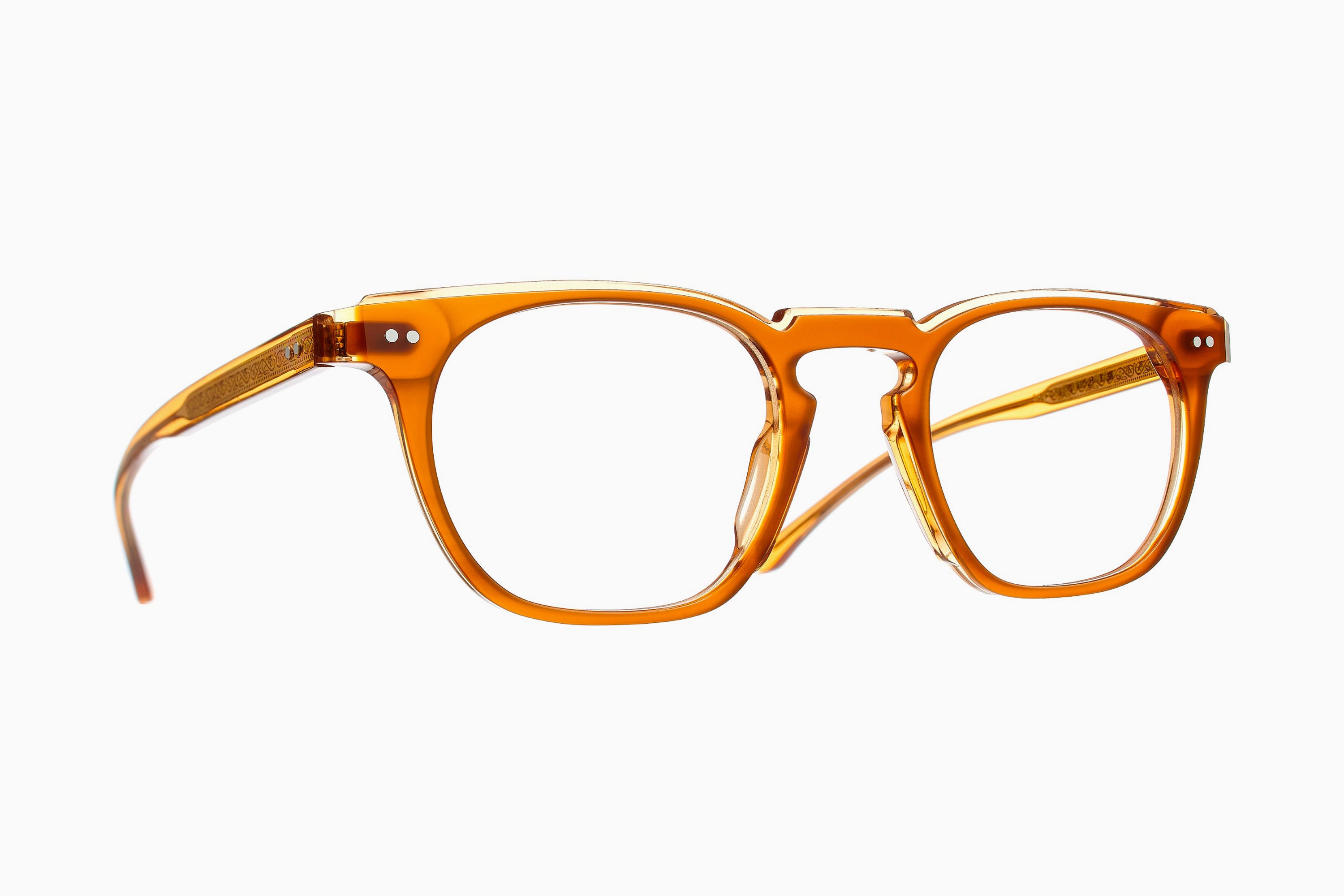 MARRON / ORANGE MIEL